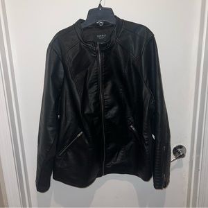 Torrid Leather Moto Jacket